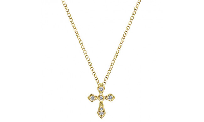 14k White Gold Emanuel Diamonds .06ct Diamond Necklace