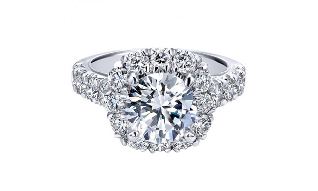 14k White Gold Emanuel Diamonds 1.80ct Diamond Engagement Ring
