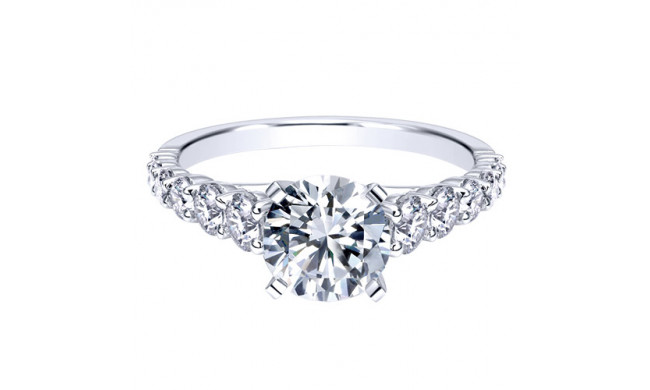 14k White Gold Emanuel Diamonds 1.00ct Diamond Engagement Ring