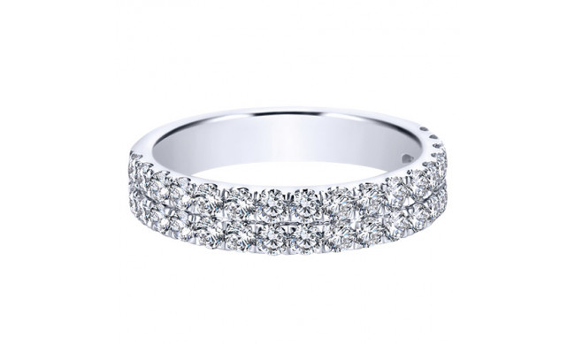 14k White Gold Emanuel Diamonds 1.00ct Diamond Anniversary Ring
