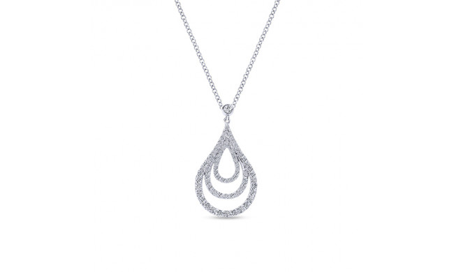 Emanuel Diamonds 14k White Gold Pendant