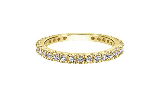 14k Yellow Gold Emanuel Diamonds .41ct Diamond Anniversary Ring