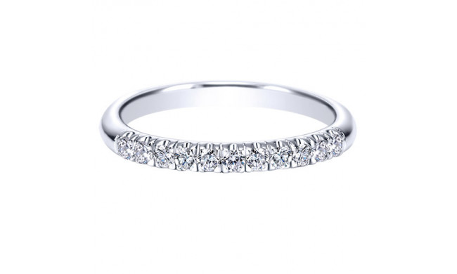 14k White Gold Emanuel Diamonds .25ct Diamond Anniversary Ring