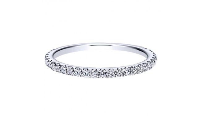 14k White Gold Emanuel Diamonds .20ct Diamond Anniversary Ring