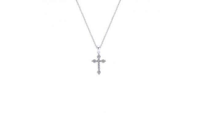14k White Gold Emanuel Diamonds .25ct Diamond Necklace
