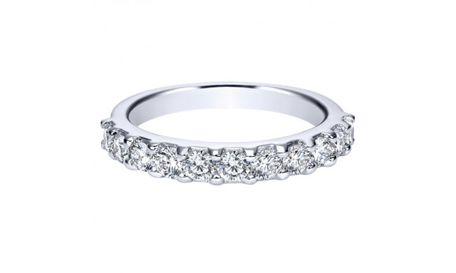 14k White Gold Emanuel Diamonds .75ct Diamond Anniversary Ring