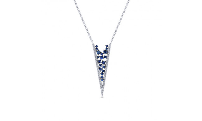 Diamonds 14k White Gold Necklace 