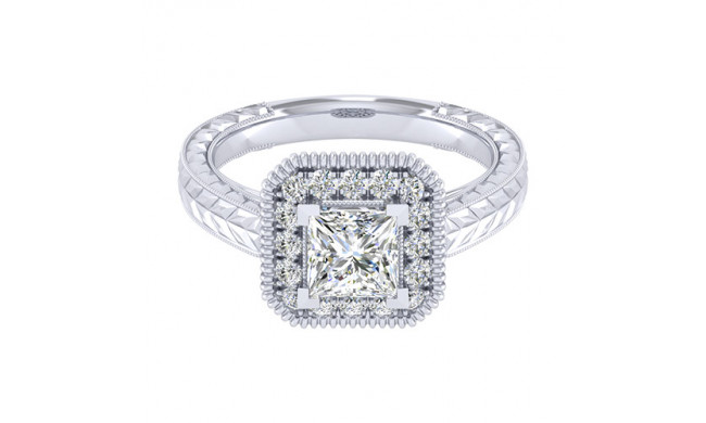 14k White Gold Emanuel Diamonds .28ct Diamond Engagement Ring