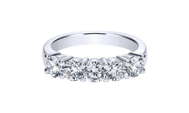 14k White Gold Emanuel Diamonds 1.41ct Diamond Anniversary Ring
