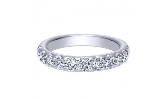 14k White Gold Emanuel Diamonds .93ct Diamond Anniversary Ring