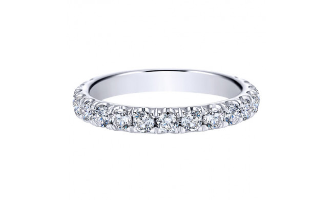 14k White Gold Emanuel Diamonds 1.00ct Diamond Anniversary Ring
