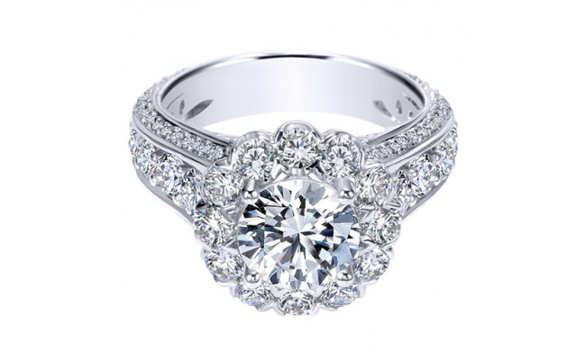 14k White Gold Emanuel Diamonds 2.30ct Diamond Engagement Ring