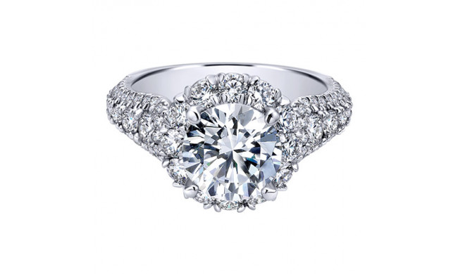 14k White Gold Emanuel Diamonds 1.40ct Diamond Engagement Ring