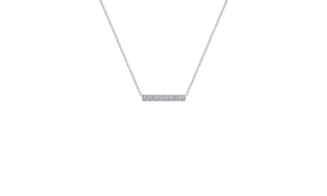 14k White Gold Emanuel Diamonds .25ct Diamond Necklace