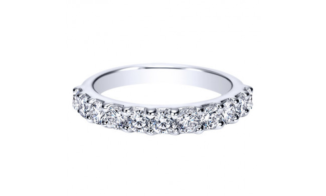 14k White Gold Emanuel Diamonds .92ct Diamond Anniversary Ring