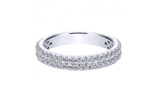 14k White Gold Emanuel Diamonds 1.00ct Diamond Anniversary Ring