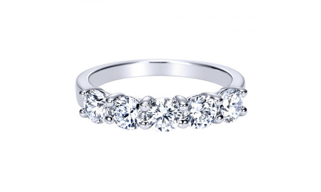 14k White Gold Emanuel Diamonds 1.20ct Diamond Anniversary Ring