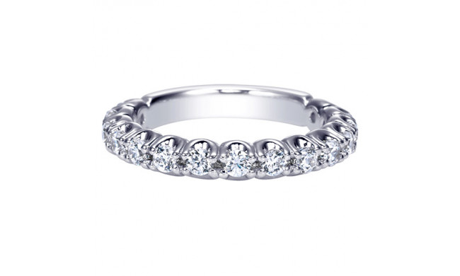 14k White Gold Emanuel Diamonds .75ct Diamond Anniversary Ring