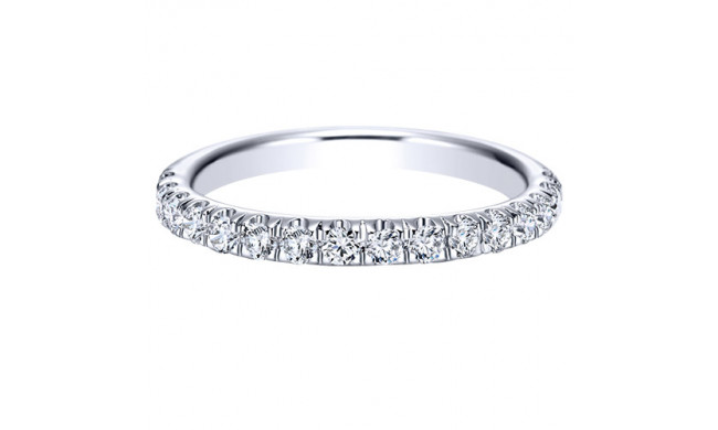 14k White Gold Emanuel Diamonds .50ct Diamond Anniversary Ring
