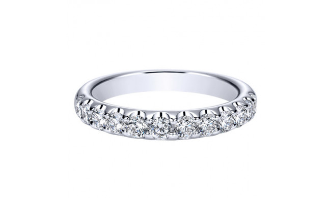 14k White Gold Emanuel Diamonds .77ct Diamond Anniversary Ring