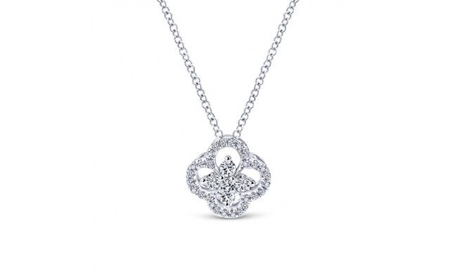 Emanuel Diamonds 14k White Gold Pendant