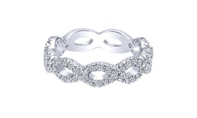 14k White Gold Emanuel Diamonds .45ct Diamond Fashion Ring