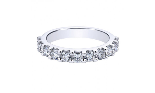 14k White Gold Emanuel Diamonds 1ct Diamond Anniversary Ring