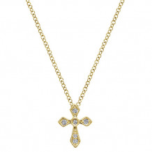 14k White Gold Emanuel Diamonds .06ct Diamond Necklace