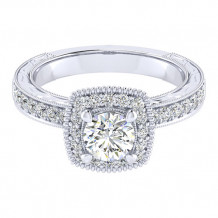 14k White Gold Emanuel Diamonds 4.79ct Diamond Engagement Ring
