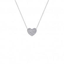 14k White Gold Emanuel Diamonds .50ct Diamond Necklace