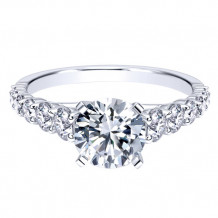 14k White Gold Emanuel Diamonds 1.00ct Diamond Engagement Ring