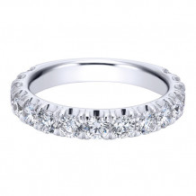 14k White Gold Emanuel Diamonds 1.50ct Diamond Anniversary Ring