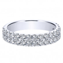 14k White Gold Emanuel Diamonds 1.00ct Diamond Anniversary Ring