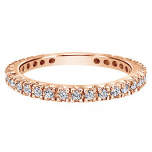 14k Rose Gold Emanuel Diamonds .41ct Diamond Anniversary Ring