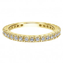 14k Yellow Gold Emanuel Diamonds .41ct Diamond Anniversary Ring