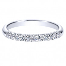 14k White Gold Emanuel Diamonds .25ct Diamond Anniversary Ring