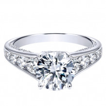 14k White Gold Emanuel Diamonds 1.25ct Diamond Engagement Ring