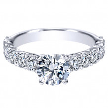 14k White Gold Emanuel Diamonds 1.30ct Diamond Engagement Ring