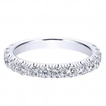 14k White Gold Emanuel Diamonds 1.05ct Diamond Anniversary Ring