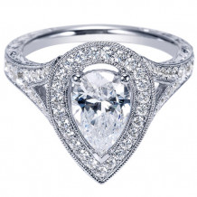 14k White Gold Emanuel Diamonds .57ct Diamond Engagement Ring
