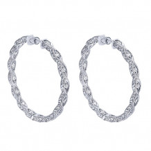 14k White Gold Emanuel Diamonds .40ct Diamond Earrings