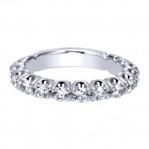 14k White Gold Emanuel Diamonds 1.01ct Diamond Anniversary Ring