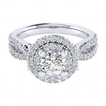 14k White Gold Emanuel Diamonds .71ct Diamond Engagement Ring