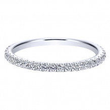14k White Gold Emanuel Diamonds .25ct Diamond Anniversary Ring