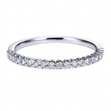 14k White Gold Emanuel Diamonds .24ct Diamond Anniversary Ring