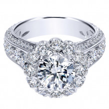 14k White Gold Emanuel Diamonds 2.30ct Diamond Engagement Ring