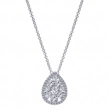 14k Gold Emanuel Diamonds .83ct Diamond Necklace