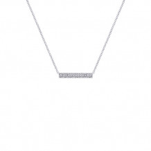 14k White Gold Emanuel Diamonds .25ct Diamond Necklace