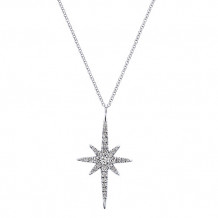 14k White Gold Emanuel Diamonds .50ct Diamond Necklace