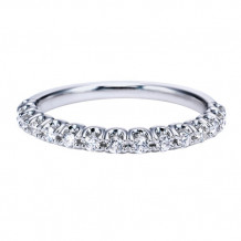 14k White Gold Emanuel Diamonds .25ct Diamond Anniversary Ring